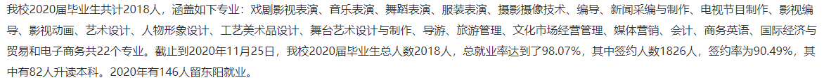 浙江横店影视职业学院就业率及就业前景怎么样（含2021届就业质量报告）