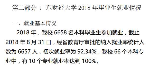 广东财经大学就业率及就业前景怎么样（含2020-2021学年本科教学质量报告）