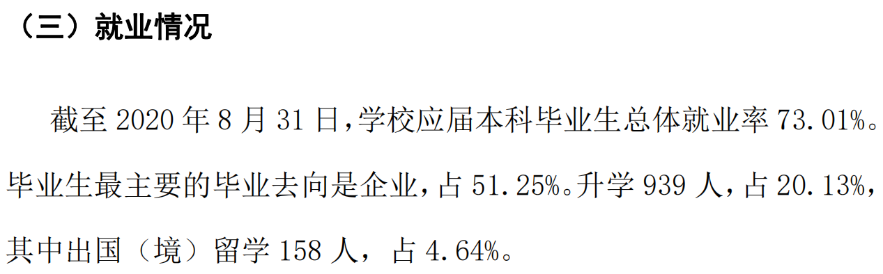 武汉纺织大学就业率及就业前景怎么样（含2020-2021学年本科教学质量报告）